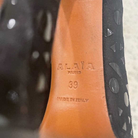 Alaia black heeled booties 39 - Picture 9 of 9